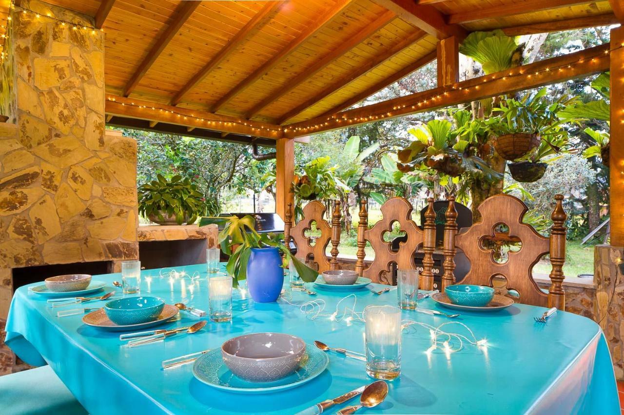La Casa De Piedra Villa Guatapé Eksteriør bilde